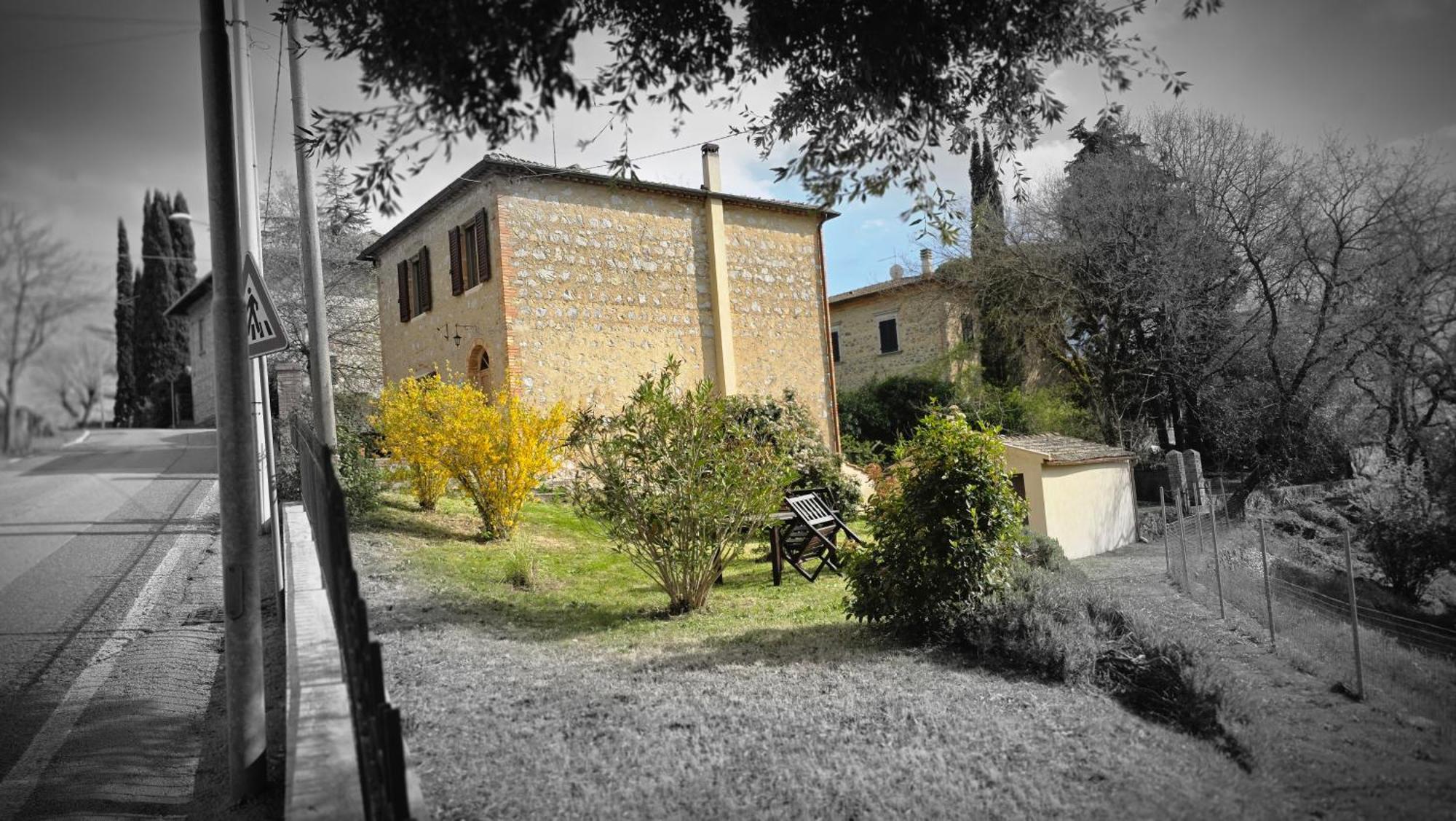 A Casa Di Gabri Villa Montefollonico Bagian luar foto