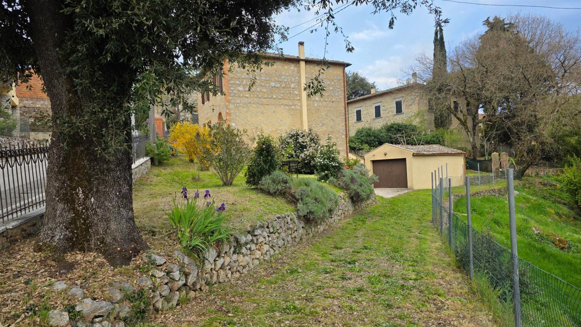 A Casa Di Gabri Villa Montefollonico Bagian luar foto