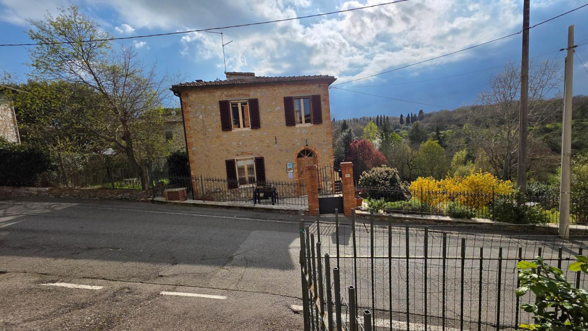 A Casa Di Gabri Villa Montefollonico Bagian luar foto