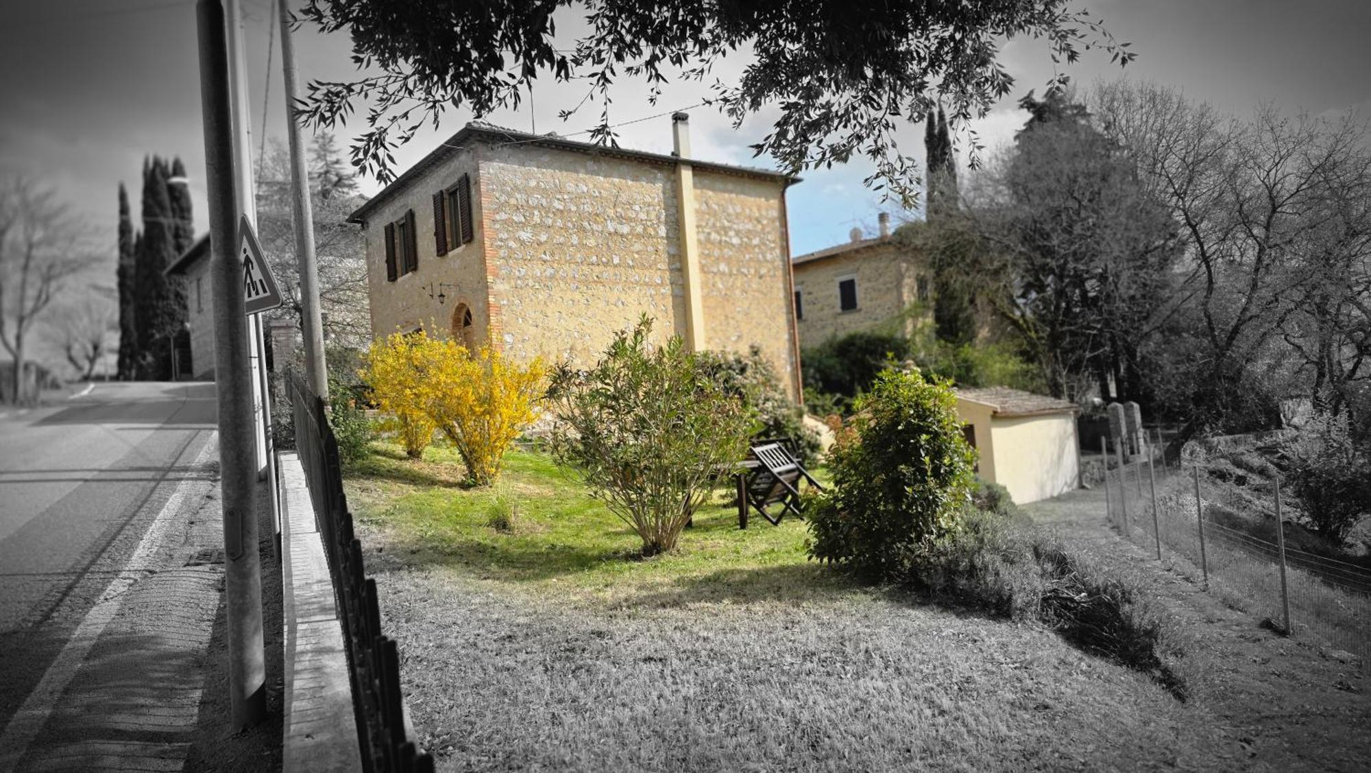 A Casa Di Gabri Villa Montefollonico Bagian luar foto