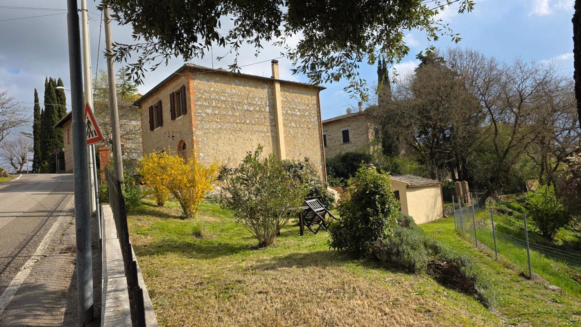 A Casa Di Gabri Villa Montefollonico Bagian luar foto