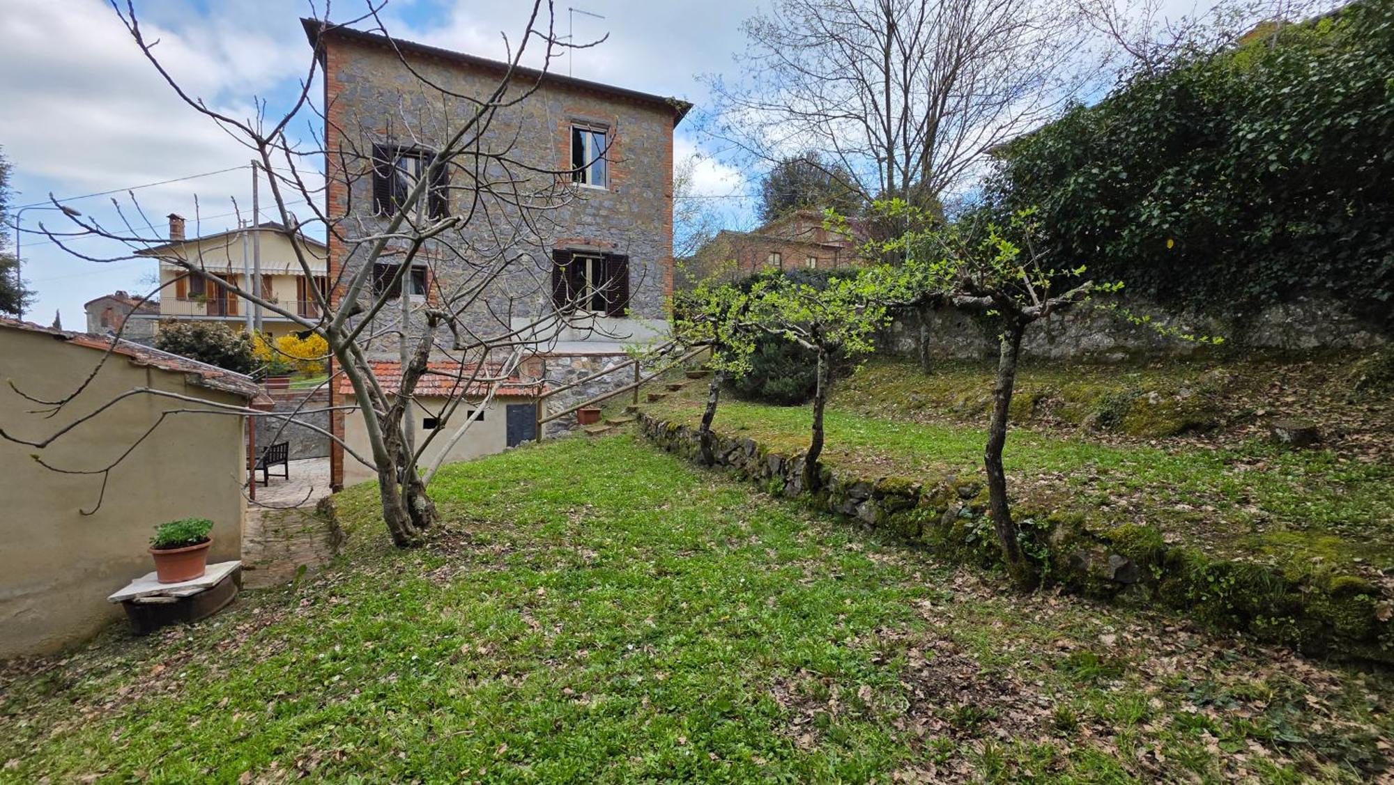 A Casa Di Gabri Villa Montefollonico Bagian luar foto