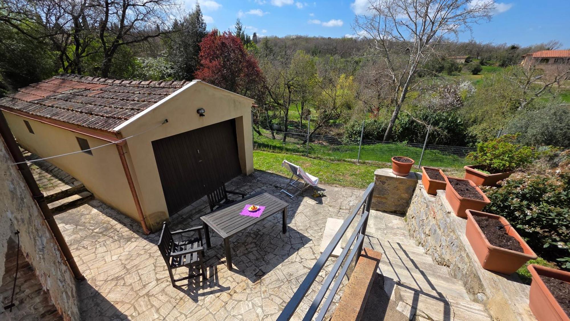 A Casa Di Gabri Villa Montefollonico Bagian luar foto