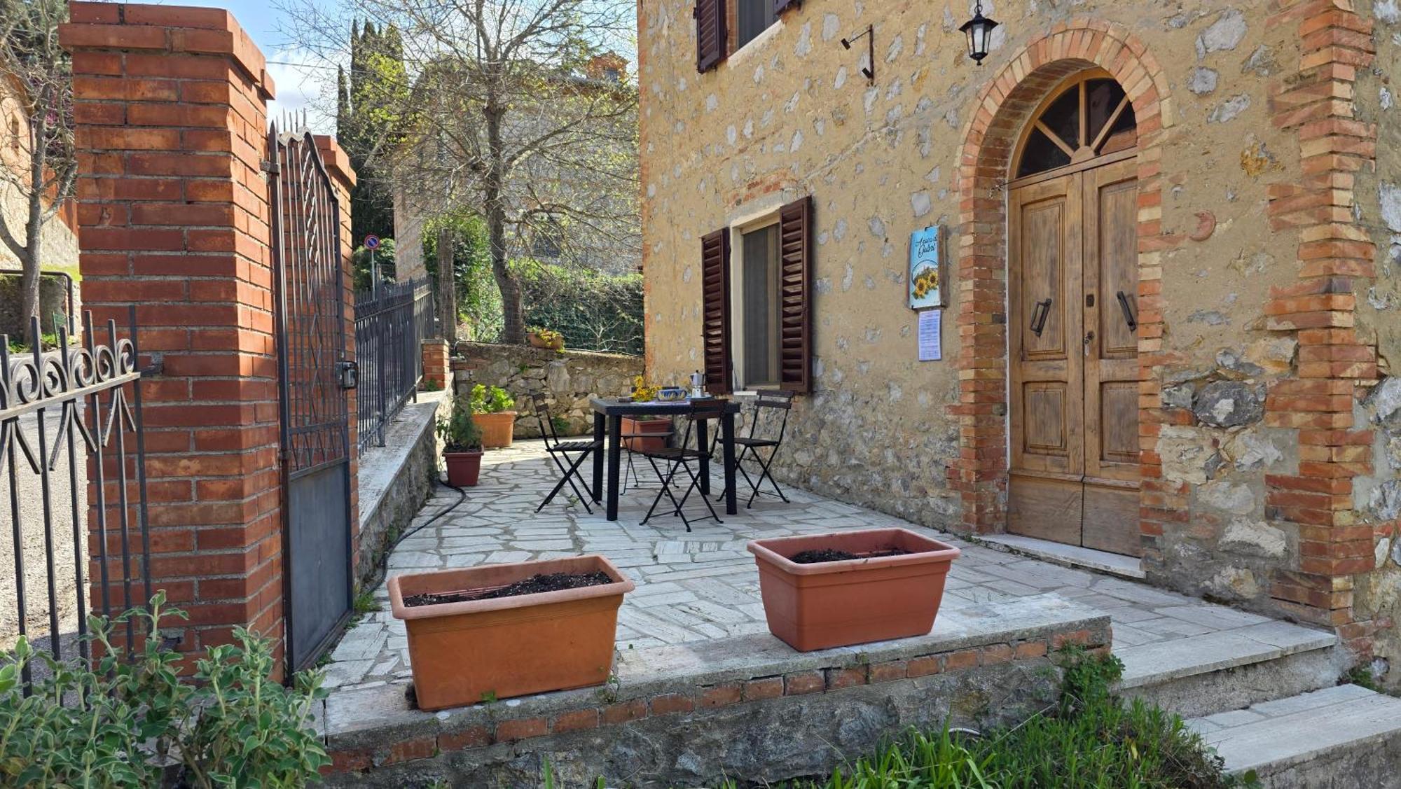 A Casa Di Gabri Villa Montefollonico Bagian luar foto
