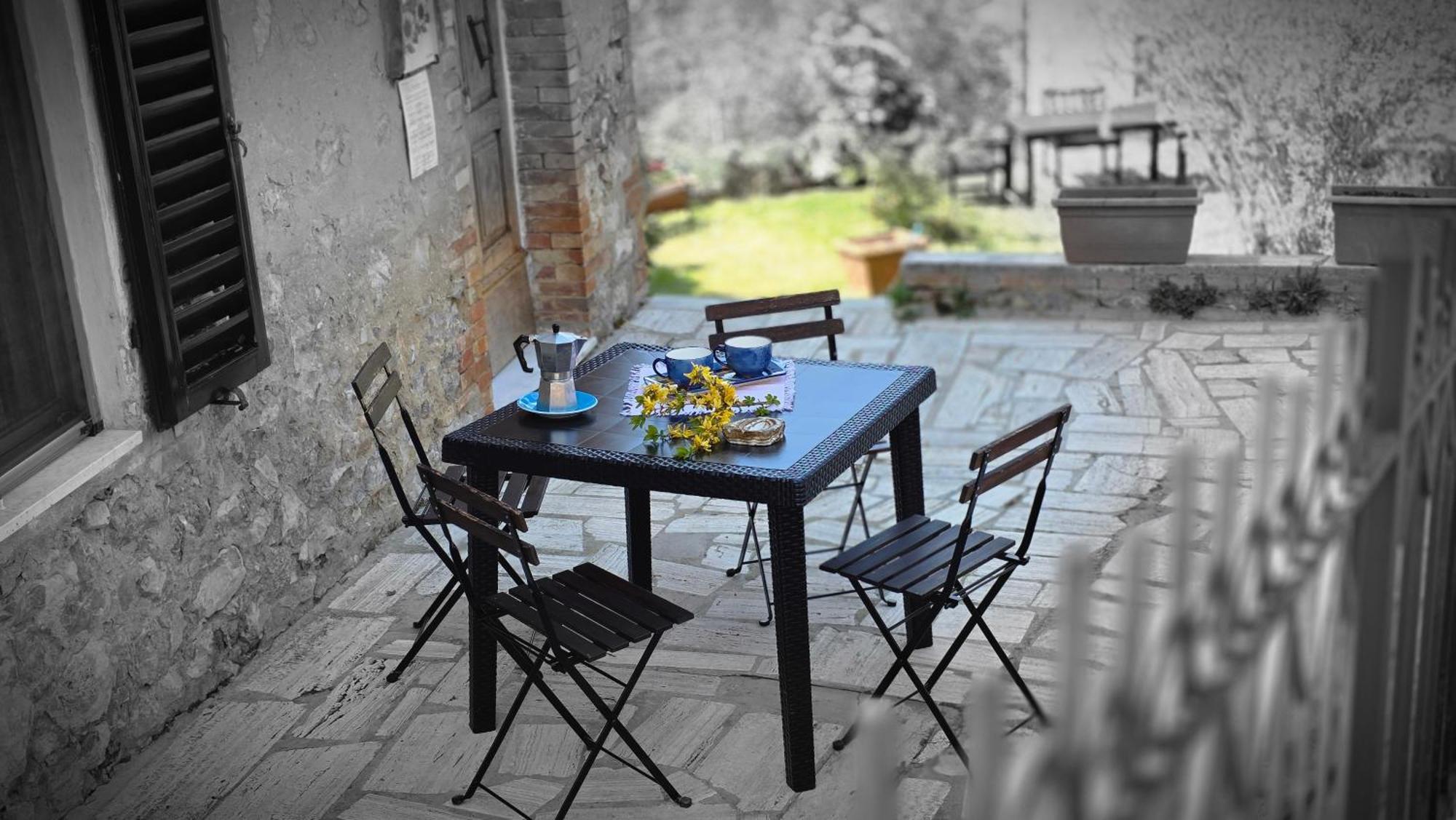A Casa Di Gabri Villa Montefollonico Bagian luar foto