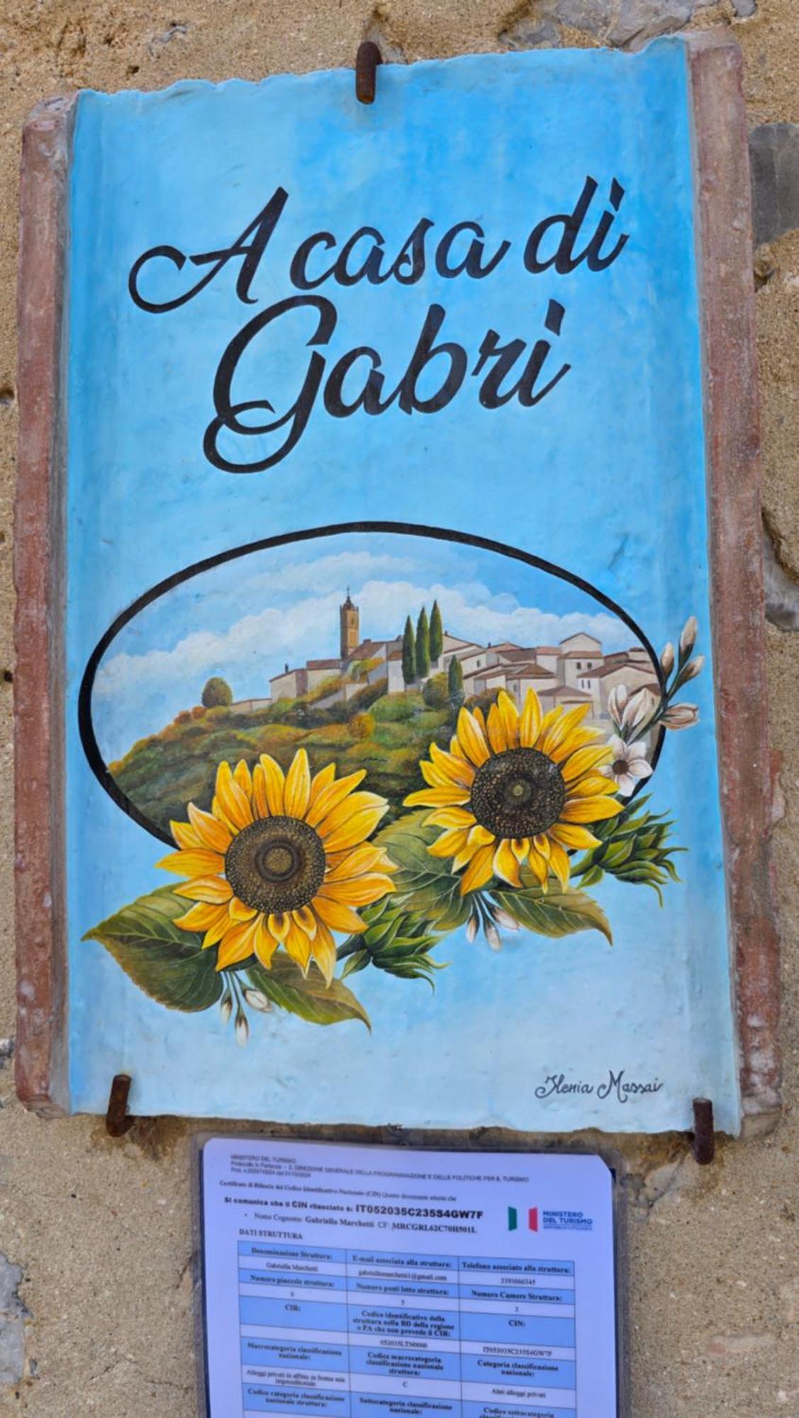 A Casa Di Gabri Villa Montefollonico Bagian luar foto