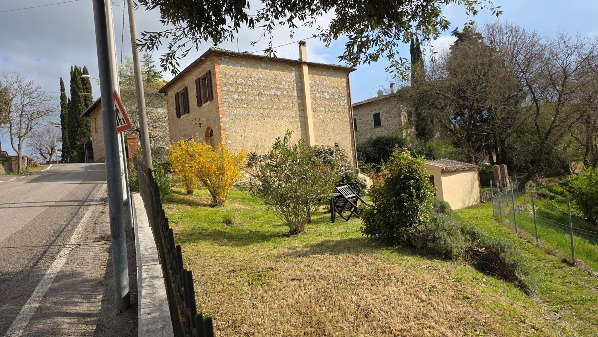 A Casa Di Gabri Villa Montefollonico Bagian luar foto