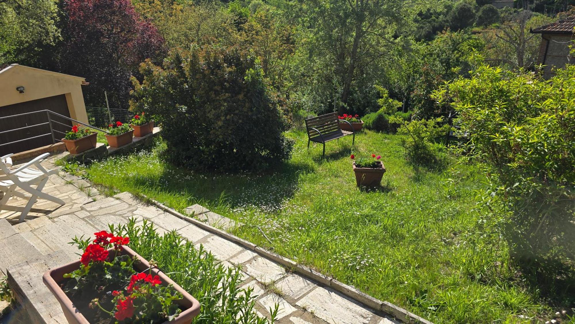 A Casa Di Gabri Villa Montefollonico Bagian luar foto